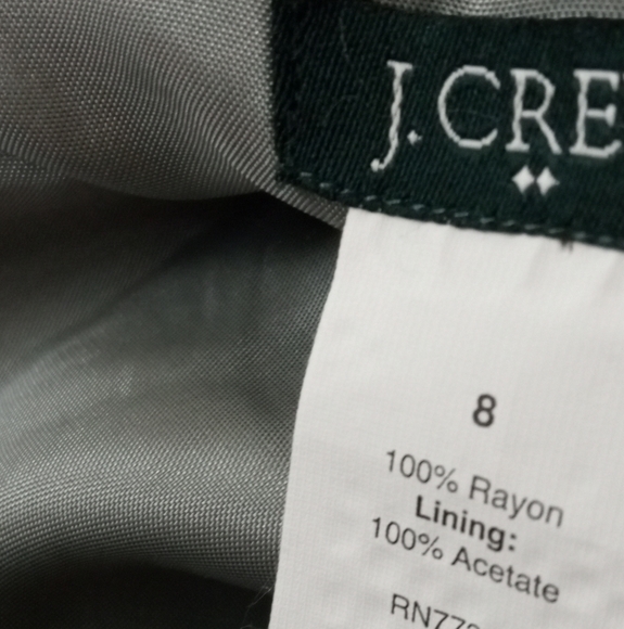 J. Crew Slate Grey Fully Lined Sheath Dress- Size: 8 - Picture 5 of 12